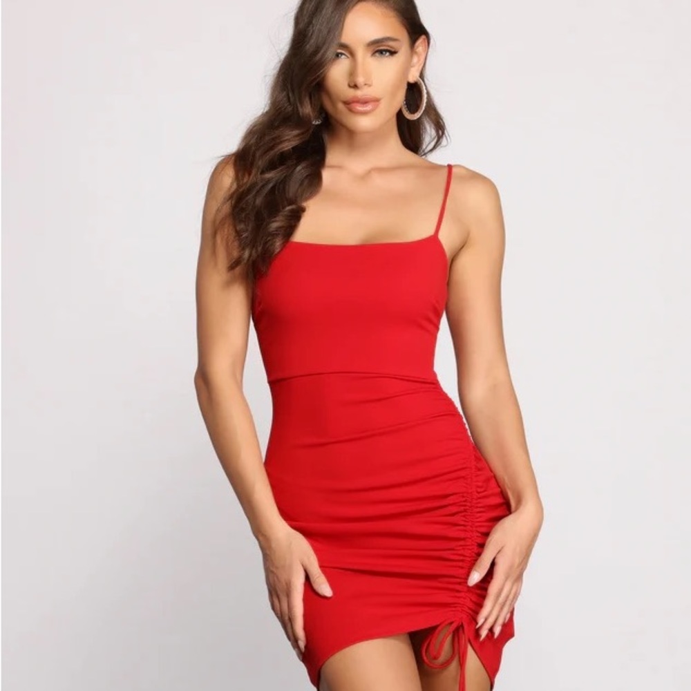 Ready To Ruche Mini Dress